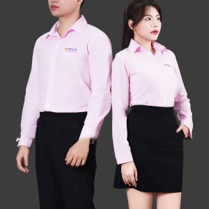 Áo công sở màu hồng nổi bật ngân hàng TP Bank CSD30012