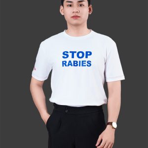 Áo đồng phục công ty dáng cổ tròn màu trắng