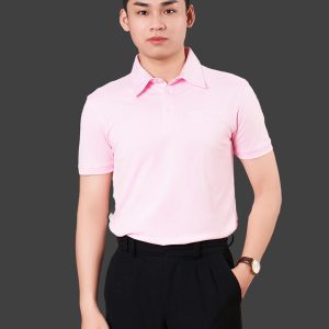 Áo đồng phục công ty màu hồng COCOLENS
