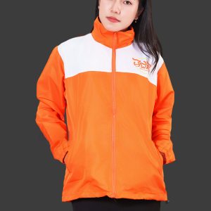 Áo Khoác Gió Đồng Phục Công Ty Màu Cam Đẹp AKU10008