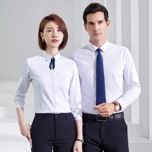 ÁO SƠ MI ĐỒNG PHỤC NAM NỮ SM30