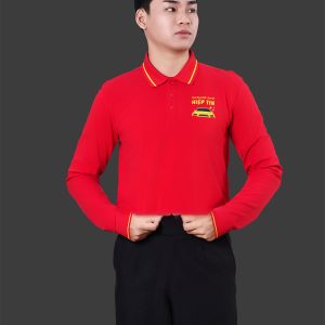 Áo thun công sở nam ATU30029 màu đỏ