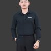 Công ty may áo công sở màu đen sang trọng