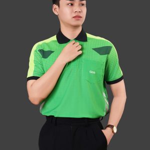 Đồng phục áo thun nhân viên Grap màu xanh lá cây