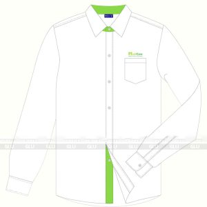 Mẫu Áo Sơ Mi Đồng Phục ASM 08