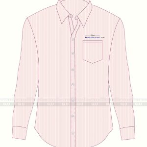 Đồng Phục Áo Sơ Mi Nam Công Sở ASM48