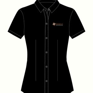 Áo sơ mi nữ đồng phục công sở màu đen