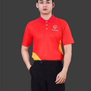 Mẫu Áo Thun Đồng Phục Công Ty Cổ Trụ Vải Mát